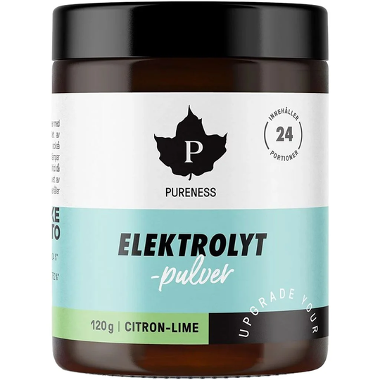 Pureness Elektrolytpulver Citron Lime 120g