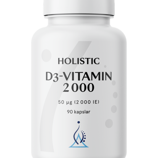 Holistic D-vitamin 2000 90 kapslar
