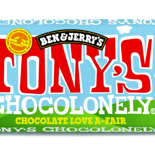 Tony's Chocolonely Tony´s Vit Choklad Strawberry Cheesecake 180 g