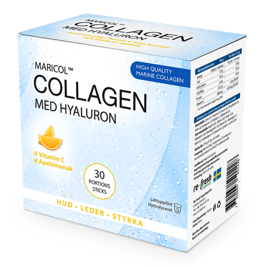Re-fresh Superfood Re-Fresh Superfood Collagen med Hyaluron + C 30 sticks