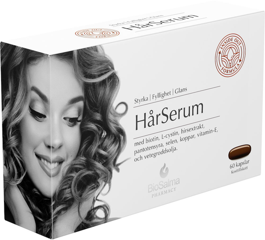 BioSalma HårSerum 60 st