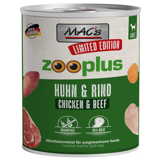 MAC's Dog Special Edition - Kyckling & nötkött - Ekonomipack: 24 x 800 g