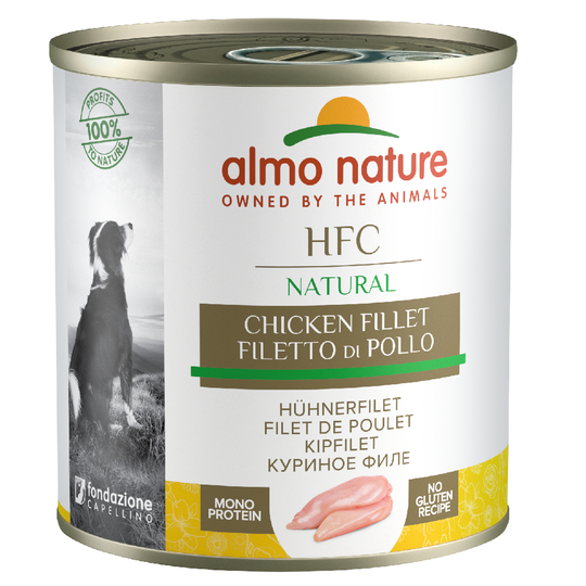 Almo Nature HFC 12 x 280 g / 290 g - Kycklingfilé (280 g)