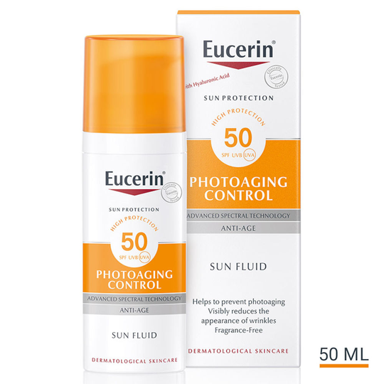 Eucerin Anti-Age Sunfluid Oparf SPF50 50ml
