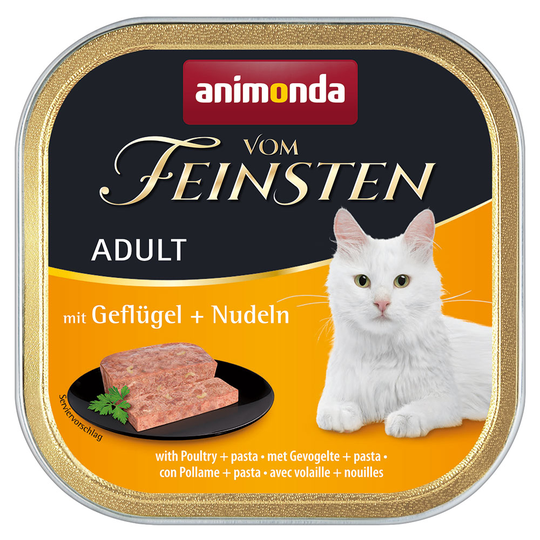 Animonda vom Feinsten Adult 6 x 100 g Fjäderfä & pasta