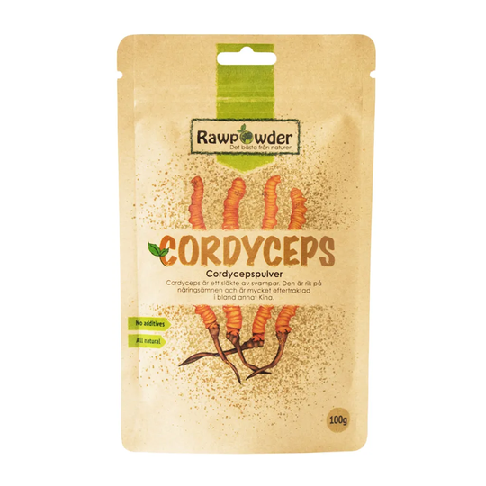 Rawpowder Cordyceps, 100g pulver