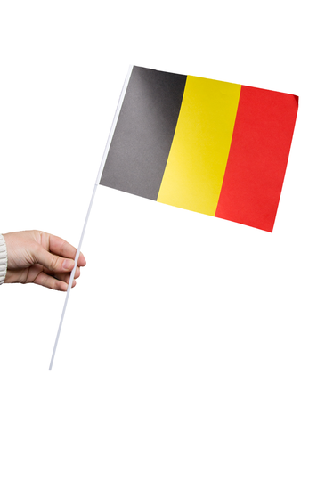 Pappersflagga, Belgien