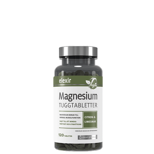 Magnesium Tuggtabletter, 120 tabletter