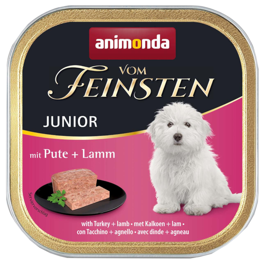 Animonda Vom Feinsten Junior 6 x 150 g - Kalkon & lamm