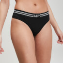 MP Seamless Thong för kvinnor - Svart - M