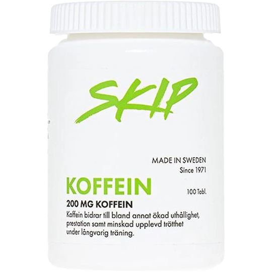 Skip Koffein 200 mg 100 tabletter