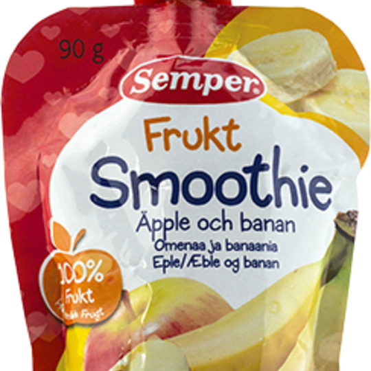 Semper Smoothie frukt 90 g