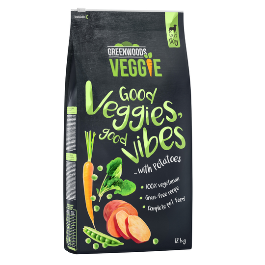 Greenwoods Veggie (Sweet) Potatoe with Peas, Carrots & Spinach 12 kg