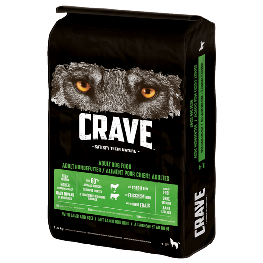 Crave Adult Dog Lamb & Beef - 11,5 kg