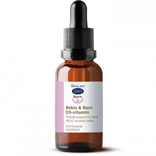 BioCare Bebis & Barn D3-vitamin 15 ml