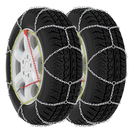 vidaXL Snökedjor till bil 2-pack 9 mm KN80