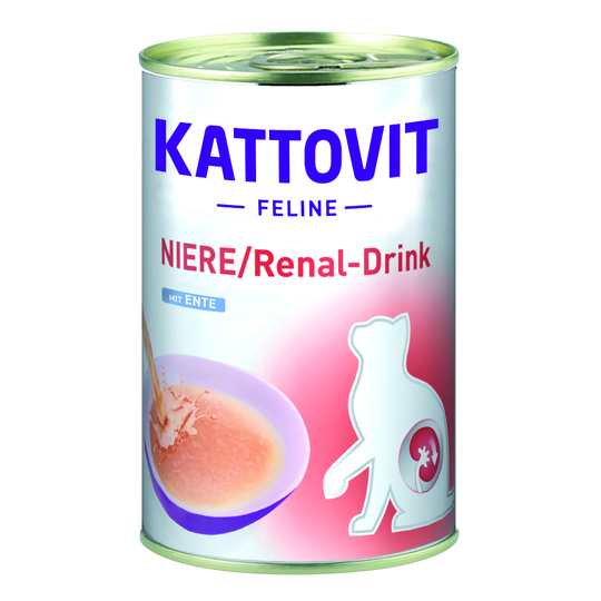 Kattovit Drink Renal - Med anka 24 x 135 ml