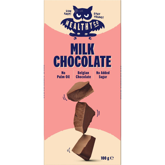 HealthyCo Milkchocolate 100 g