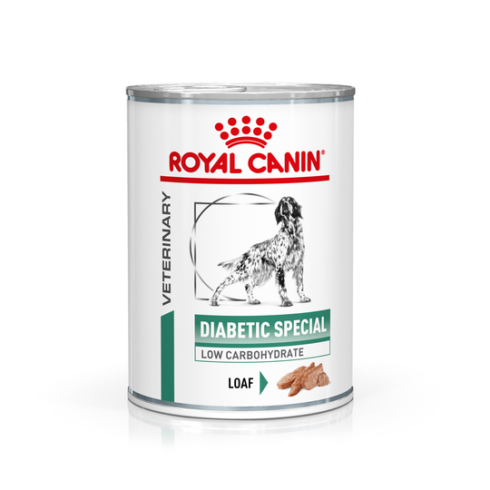 Royal Canin Veterinary Canine Diabetic Special Low Carb Mousse Royal Canin Veterinary Canine Diabet - Ekonomipack: 24 x 410 g