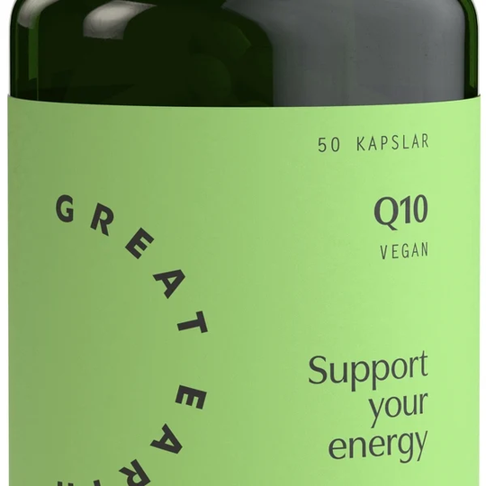 Great Earth Coenzyme Q10 120 mg 50 kapslar
