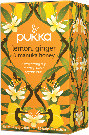 Pukka Örtte Lemon, Ginger & Manuka Honey 20-pack