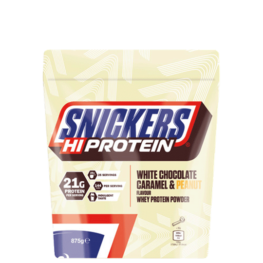 Snickers Protein Powder, 875 g, White Chocolate Peanut