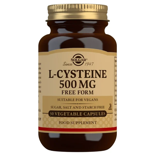 Solgar L-Cysteine 500 mg 30 kapslar
