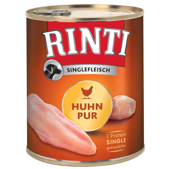 RINTI Single Pure 6 x 800 g - Kyckling