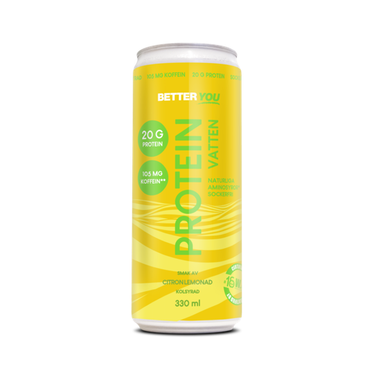 BETTER YOU Better You Proteinvatten Citronlemonad med Koffein 330 ml