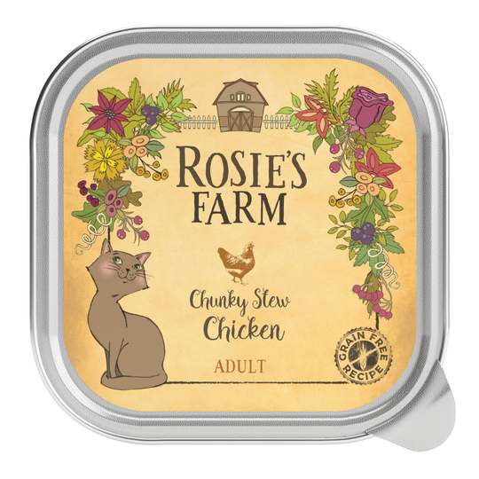 Rosie's Farm Adult 16 x 100 g - Kyckling