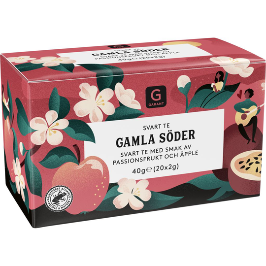 Garant Svart Te Gamla Söder 40 g