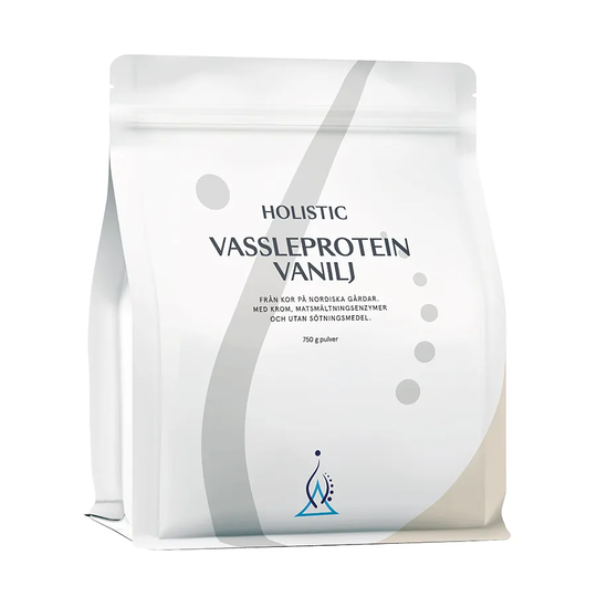 Holistic Vassleprotein Vanilj, 750 g
