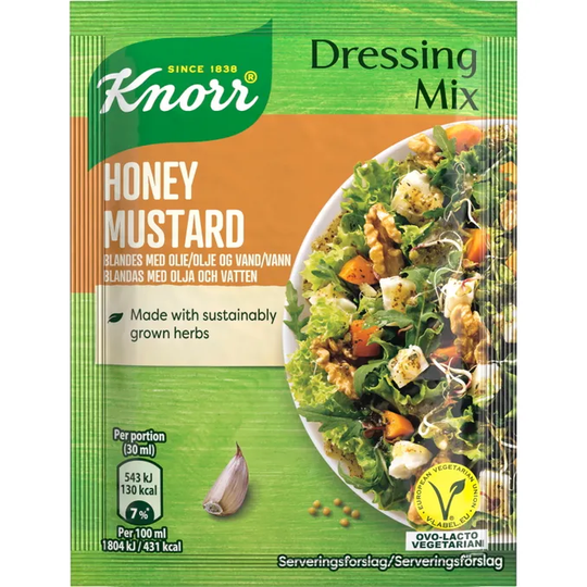 Knorr 3 x Dressingmix Honung Senap 3-pack
