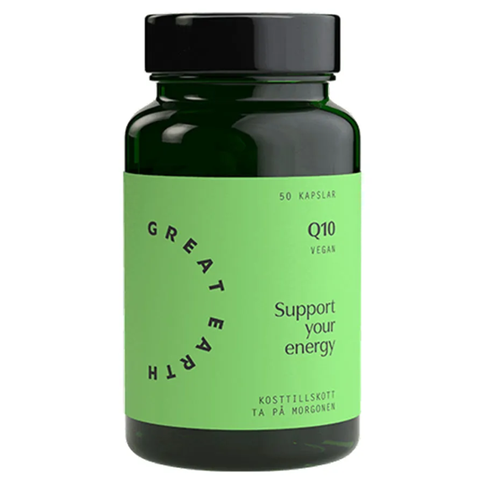 Great Earth Coenzyme Q10 120 mg, 50 kapslar
