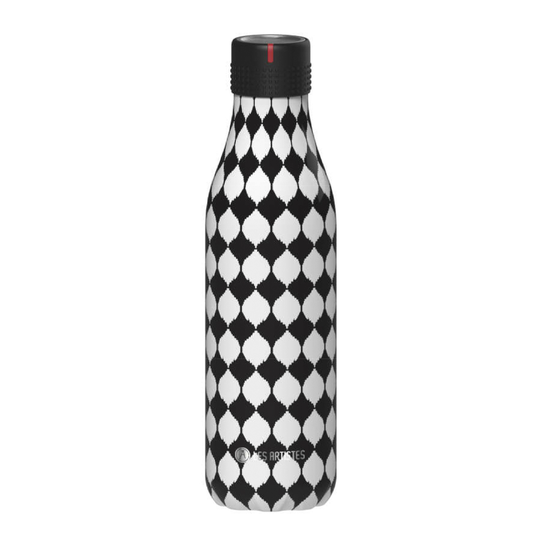 Les Artistes - Bottle Up Termoflaska 50 cl Svart/Vit