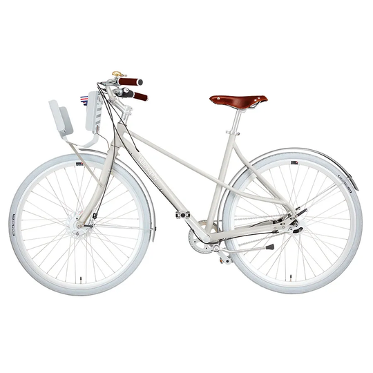 Vélosophy Cykel Comfort Original Cream Korg Silver, Stl 54