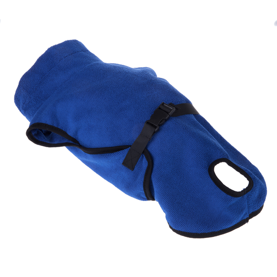 Mikrofiber-badrock för hundar - XL: ca 83 cm rygglängd