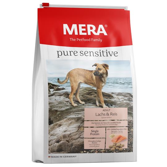 MERA pure sensitive Adult Lax & ris - 12,5 kg