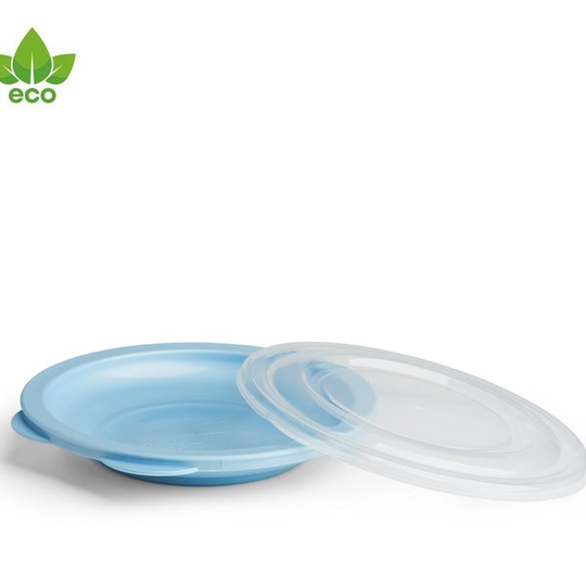 Herobility Eco Baby Plate - Blue