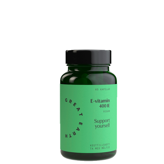 E-vitamin, 60 kapslar