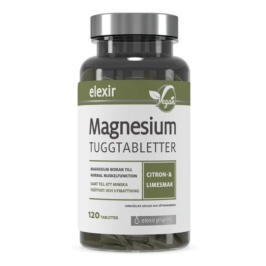 Elexir Pharma Magnesium Tuggtabletter 120 st