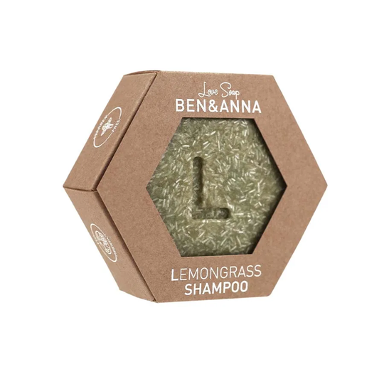 Ben & Anna Love Soap Lemongrass Shampoo Bar, 60g