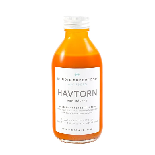 Nordic Superfood Råsaft Havtorn, 195ml