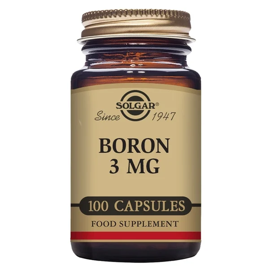 Solgar Boron 3 mg 100 kapslar