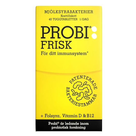 Probi Frisk, 40 tuggtabletter
