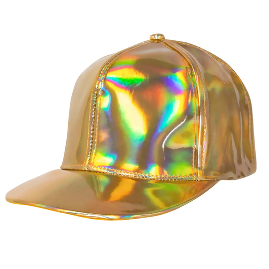 Keps, metallic guld