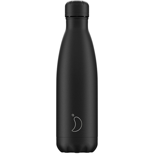 Chilly's Bottle Monochrome All Black 500 ml