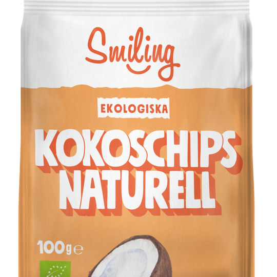 Smiling Kokoschips Naturell 100 g