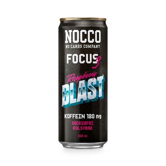 NOCCO FOCUS 3 Raspberry Blast 33cl