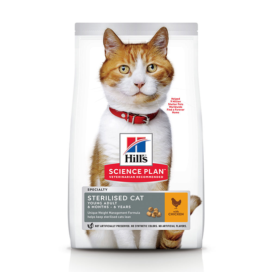 Hill's Science Plan Adult Sterilised Chicken 3 kg